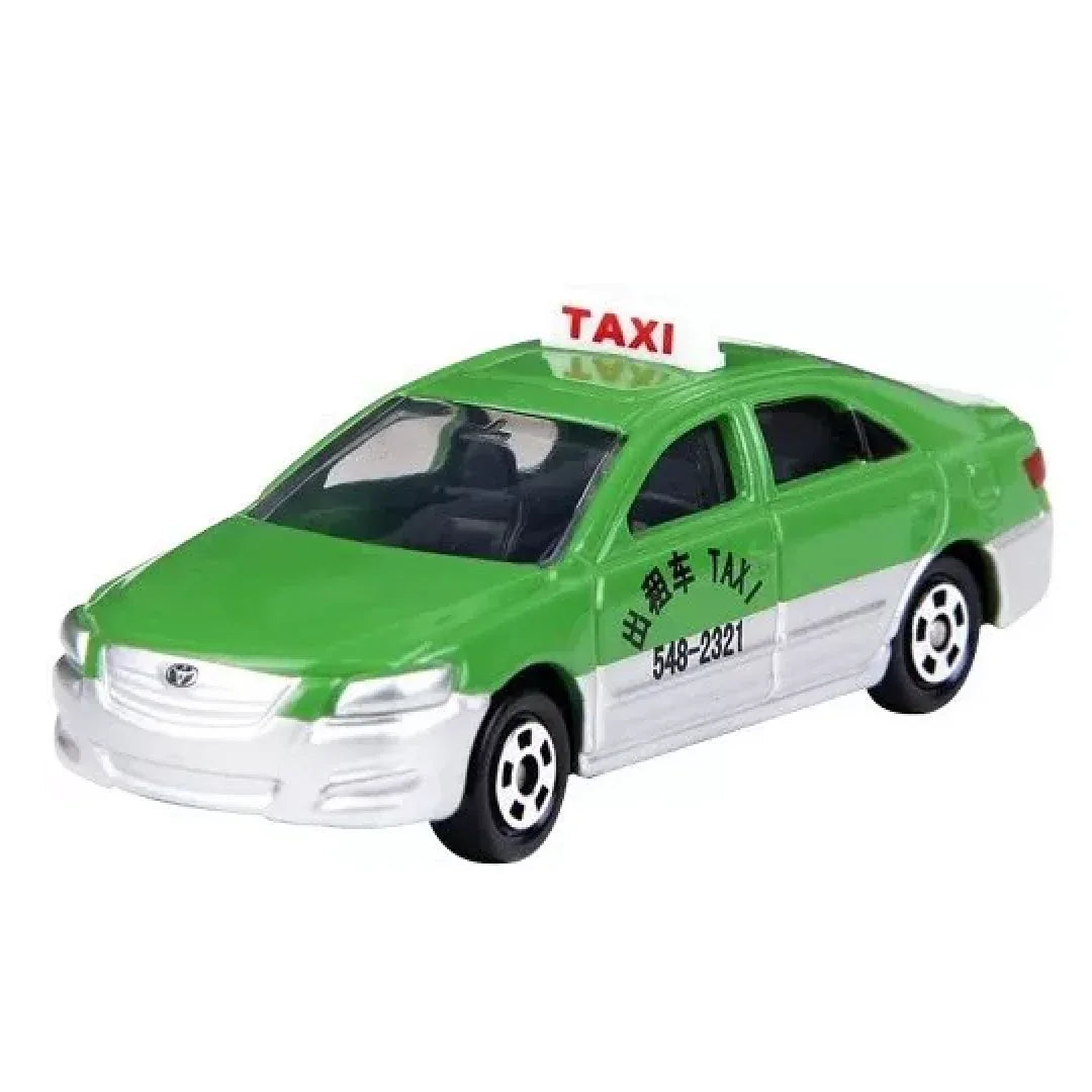Takara Tomy Tomica CN-02 Toyota Camry Taxi- TAKARA TOMY -Diecast Scale Model Car- 1/65 - Jaiman Toys