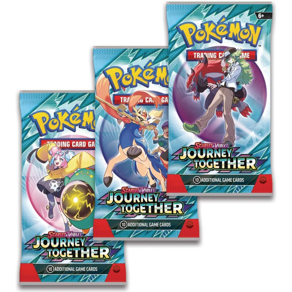Pokémon Cards Yanmega 130 Scarlet & Violet Journey Together 3-Pack Booster Blister | Trading Card Game Set