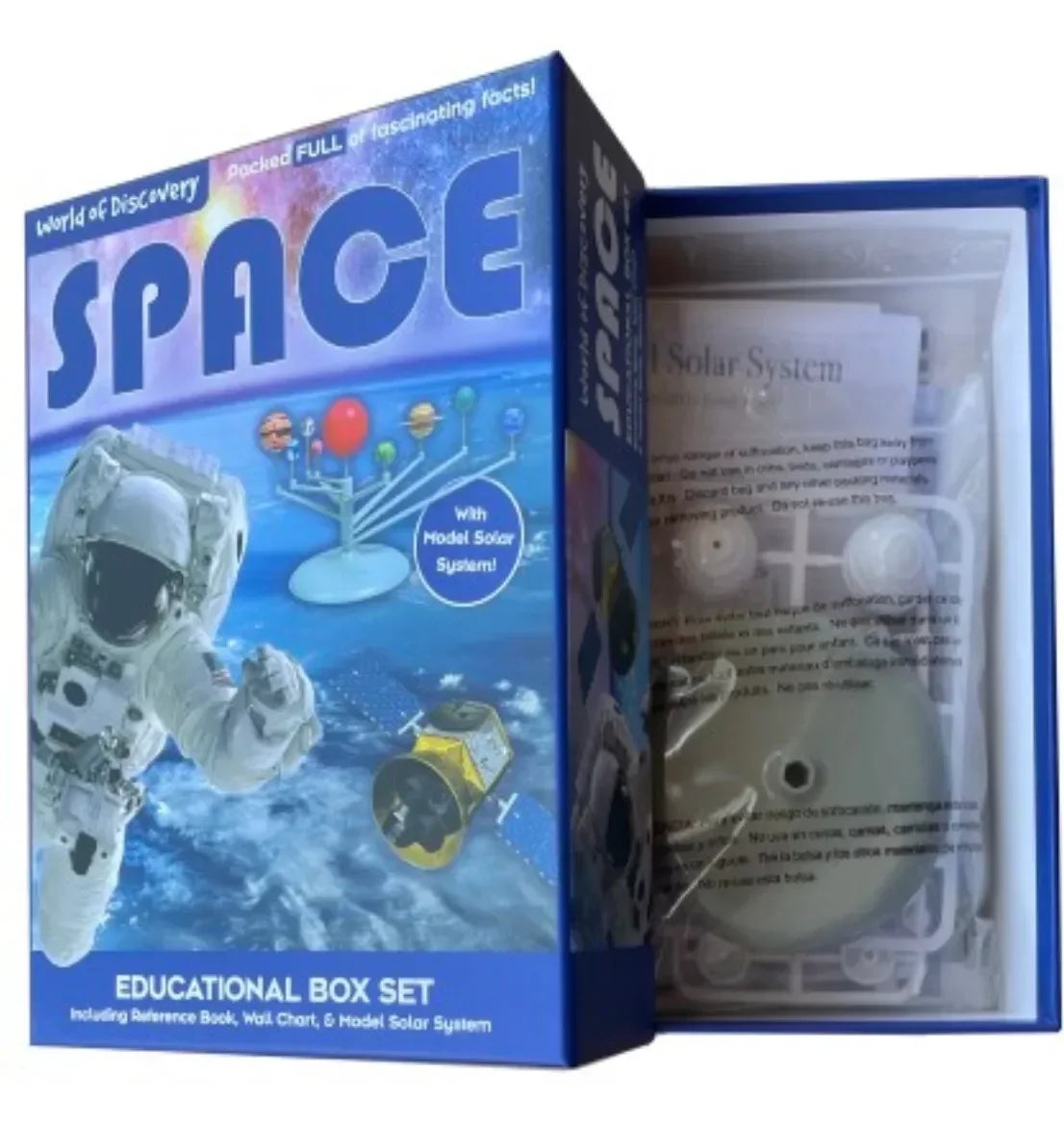 World of Discovery Space Educational Box Set Book by North Parade Publishing - Jaiman Toys