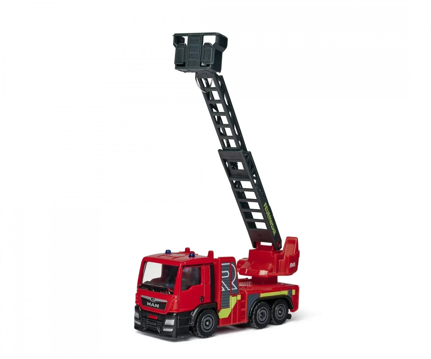 Majorette Street Cars S.O.S. MAN TGS Rosenbauer Fire Engine Diecast Model – Collectible Toy