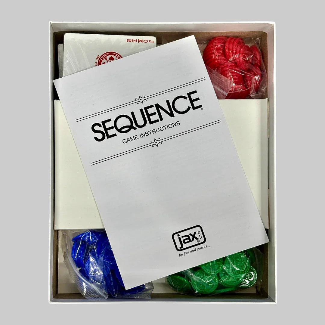 Sequence Board Game – Original Classic Strategy Game for 2 to 12 Players - Jaiman Toys