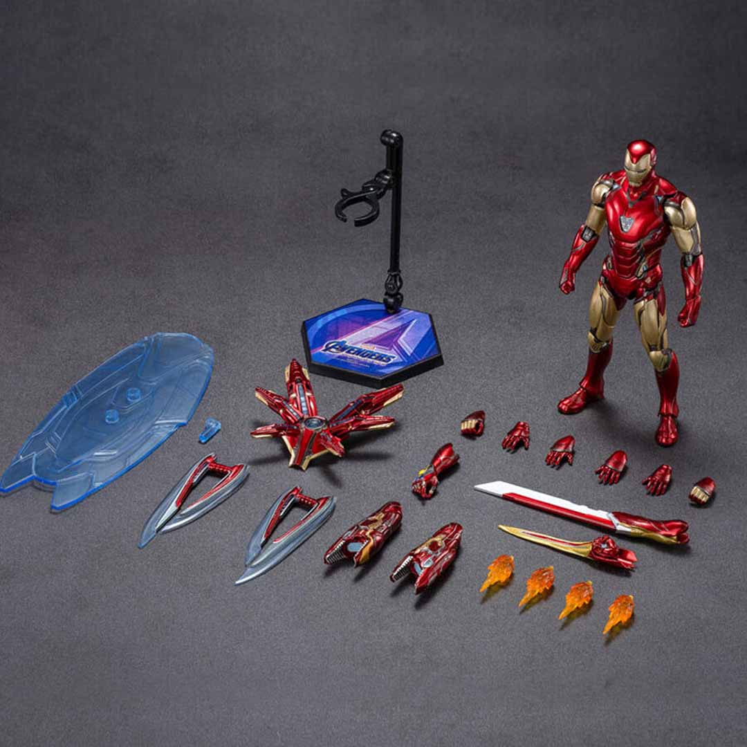 ZD TOYS Mark 85 Nano Armor Superhero Action Figure – 1/10 Scale Collectible Figure with Accessories