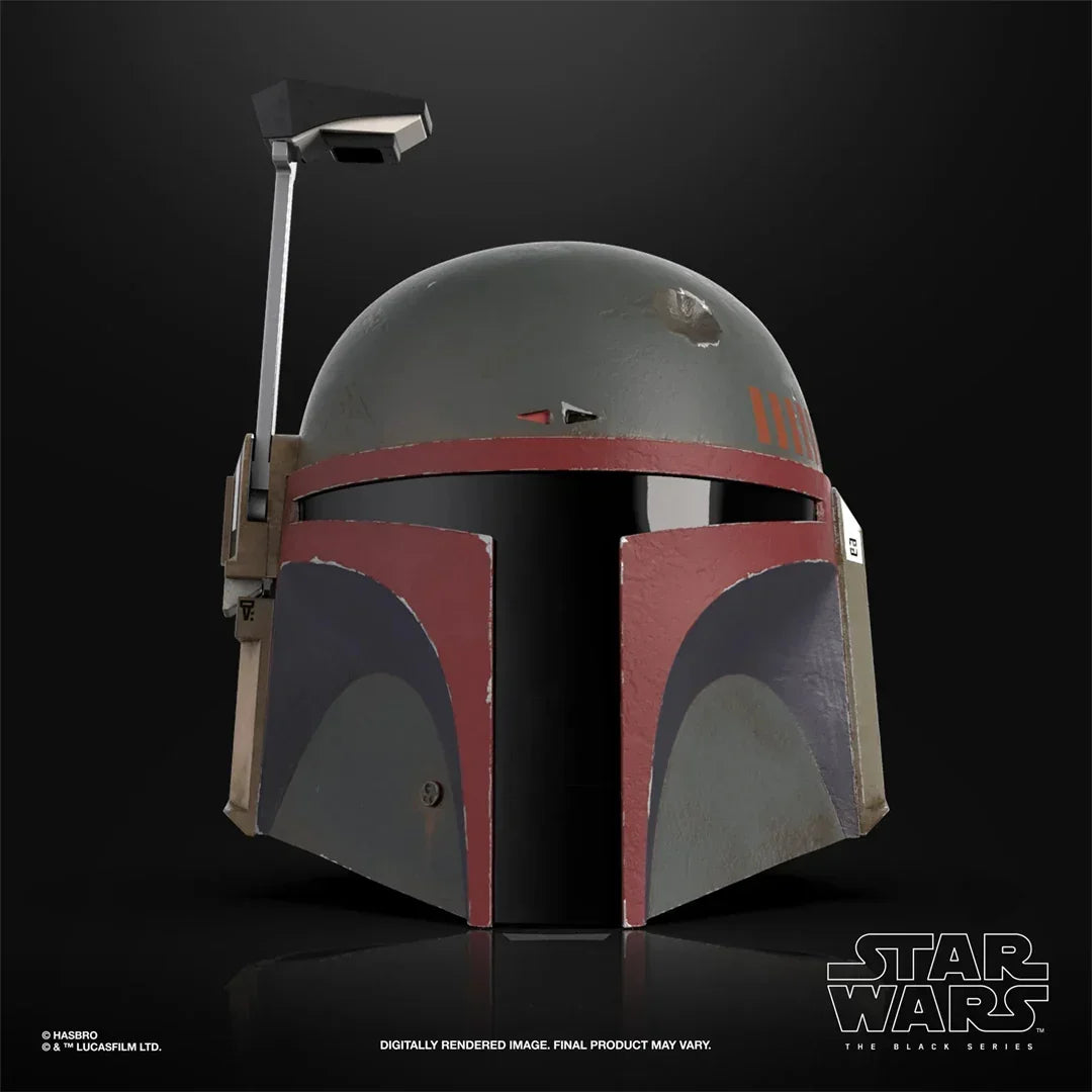 Hasbro Star Wars Black Series Boba Fett Re-Armored Helmet Prop Replica | Full-Scale 1:1 | 14+ Age