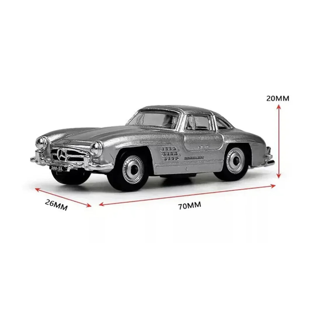 Bburago 1954 Mercedes-Benz 300 SL 1:64 Die-Cast Metal Model Car