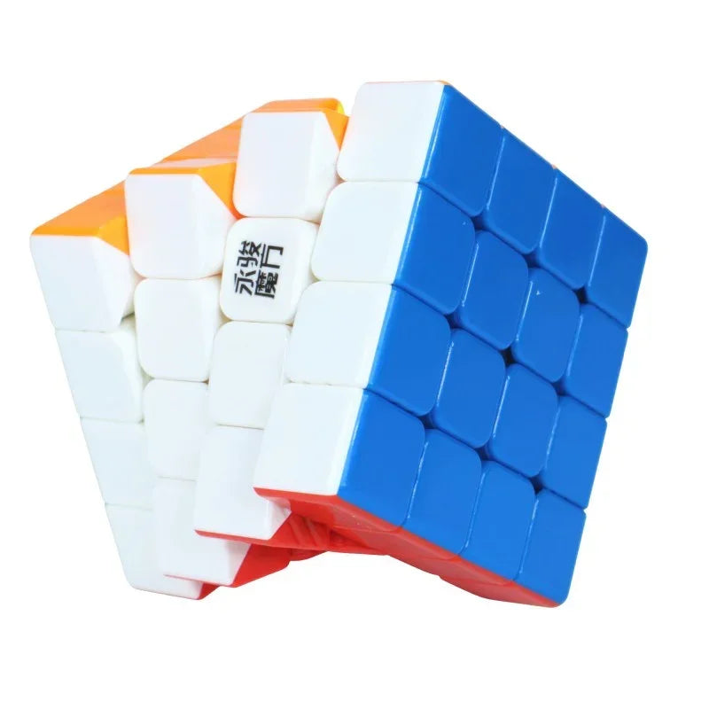 YJ Young Joe Cube Mini 4x4 M Magnetic Speedcube β Pocket-Sized Magnetic 4Γ4 Speed Cube (56 mm) | Stickerless Puzzle Toy for Speedcubing & Brain Training