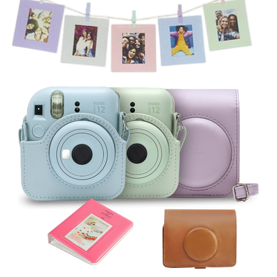 Brown camera carry case graphic with text 'Carry Cases Other Accessories' on light background