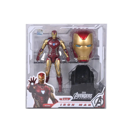 Marvel Iron Man Action Figure Limited Edition for Car Dashboard, Decoration, Cake, Office Desk &amp; Study Table - Jaiman Toys