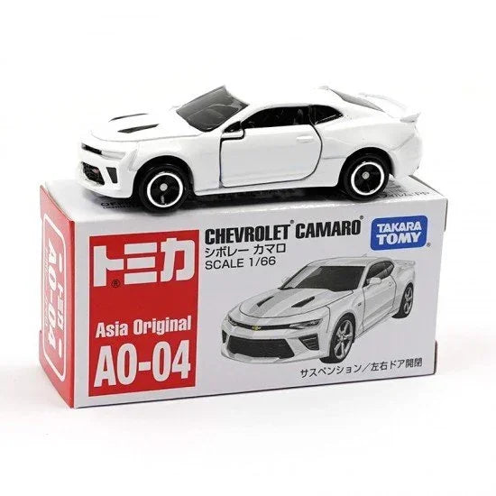 Tomica Chevrolet Camaro -Asia Ver. AO-04- TAKARA TOMY -Diecast Scale Model Car- 1/66 - Jaiman Toys