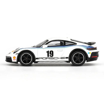 Mini GT 1:64 Porsche 911 Dakar Rally 1974 RHD – Diecast Scale Model Car Collectible | Classic Off-Road Racing Edition