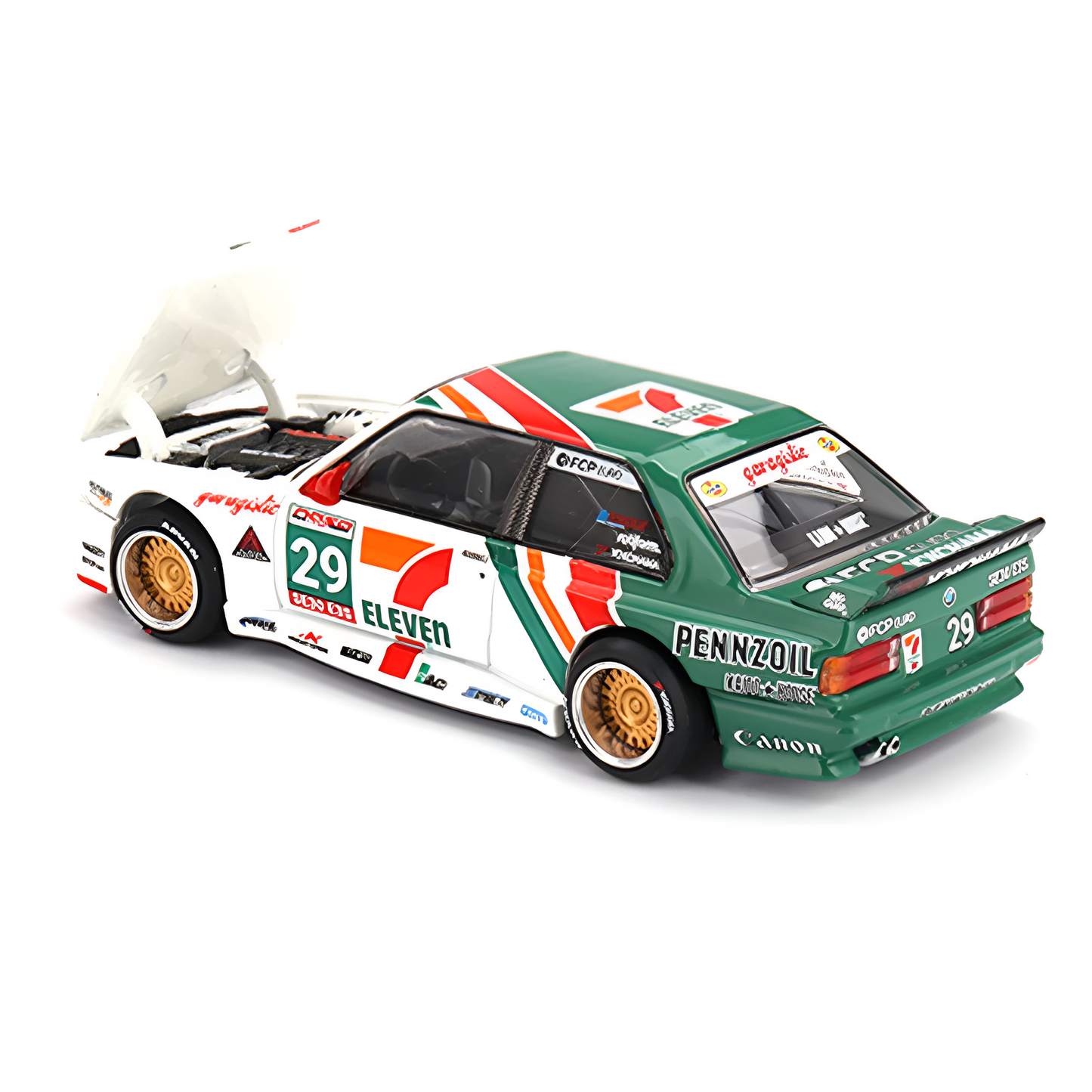 Kaido House x Mini GT KHMG217 BMW M3 Kaido Works Larry Chen V1 | 1:64 Scale Premium Diecast Model Car Collectible