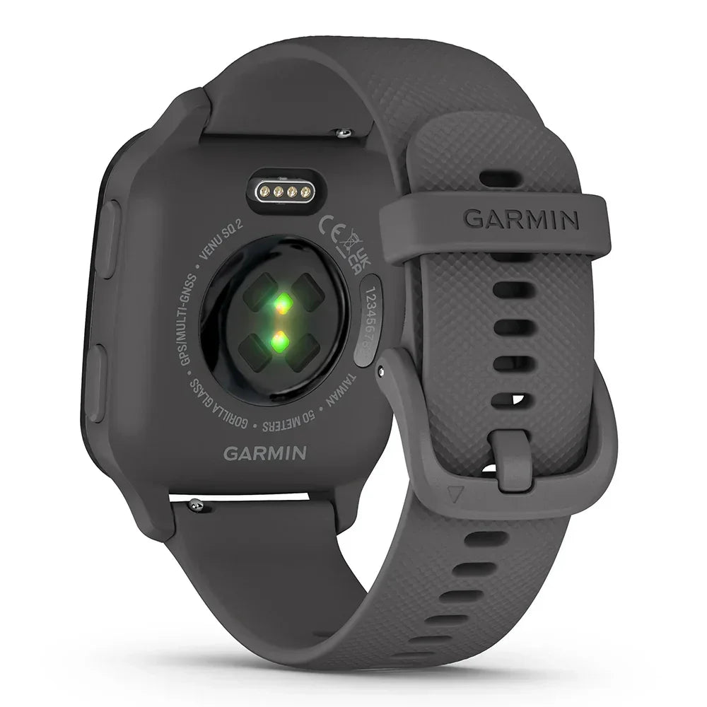Garmin Venu Sq 2 - Slate/Gray | GPS Smartwatch with AMOLED Display & Health Tracking - Jaiman Toys