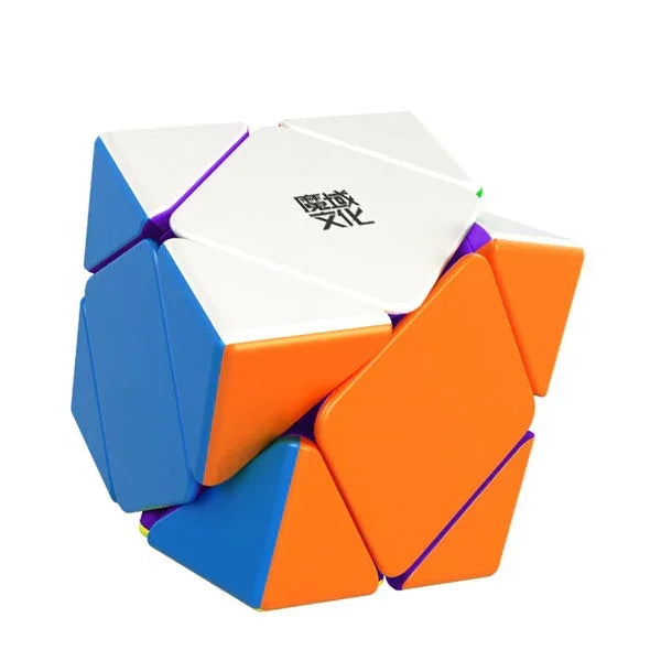 MoYu WeiLong Skewb MagLev Magnetic Speed Cube – Adjustable Magnetic Puzzle (55 mm) for Speedcubing & Brain Teasers