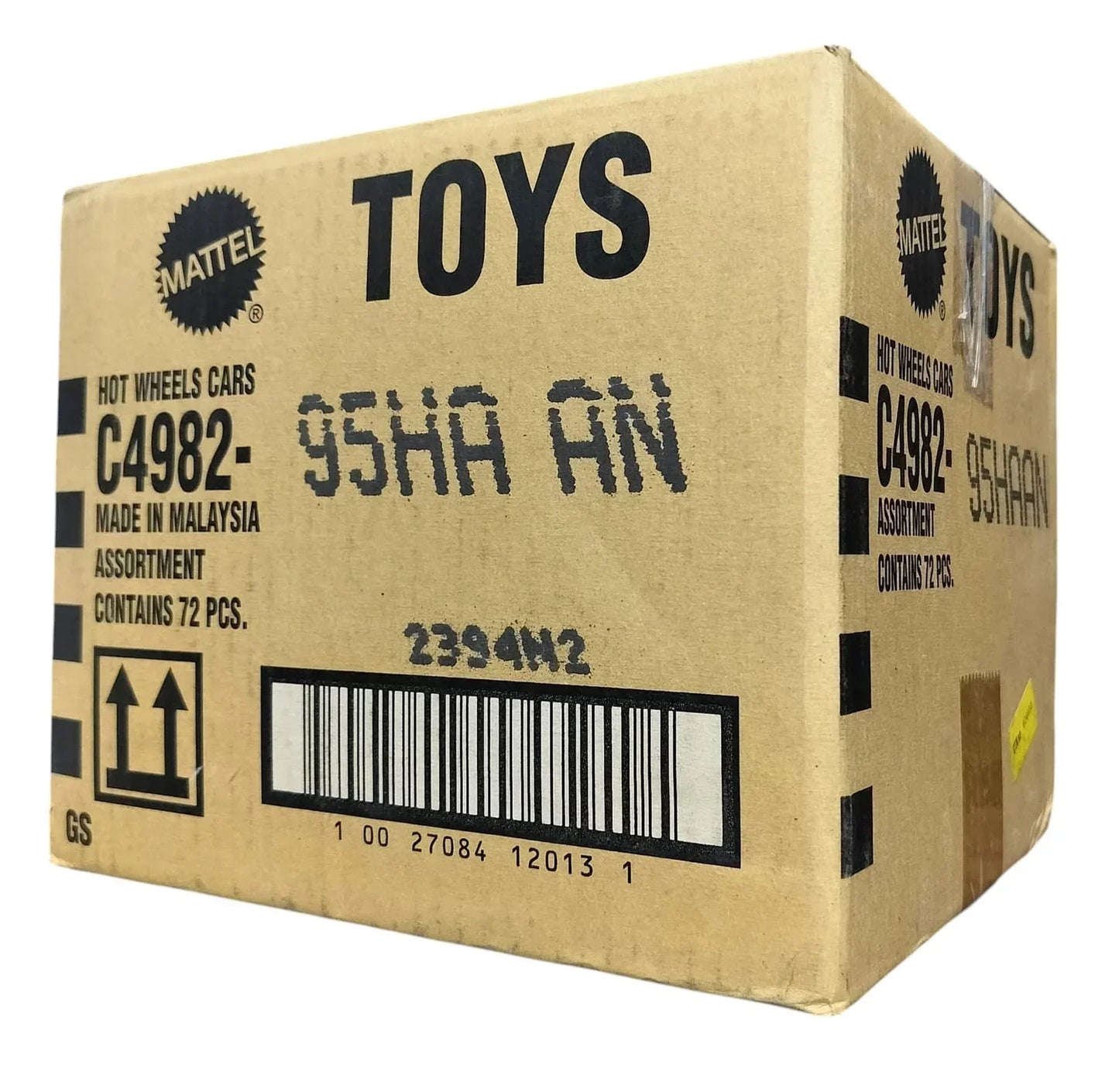 Hot Wheels 2025 Factory-Sealed Case J (95HA AN) – 72 Die-Cast Cars by Mattel (Brand New Box) - Jaiman Toys