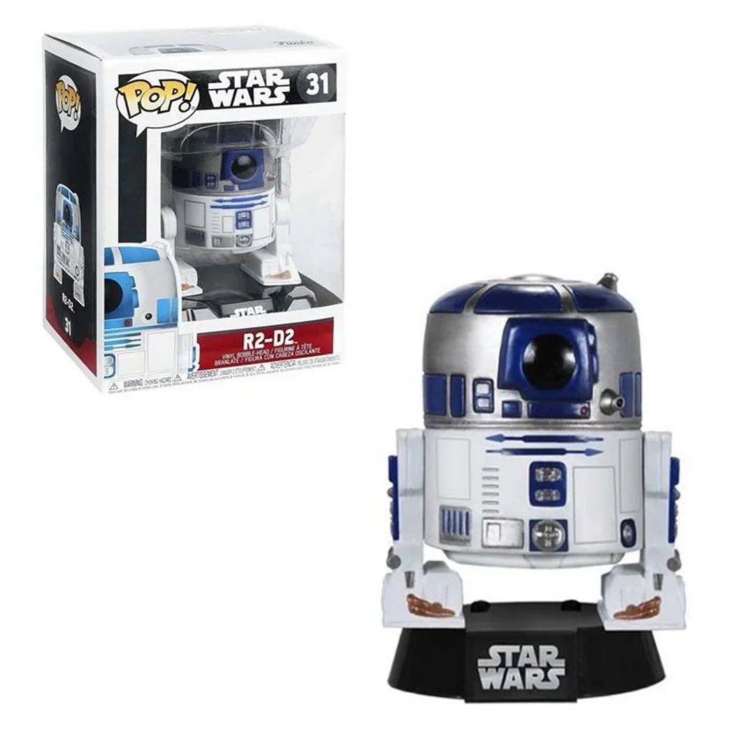 Funko POP! Collectible Action Figures Star Wars N° 31 - R2-D2 - Jaiman Toys