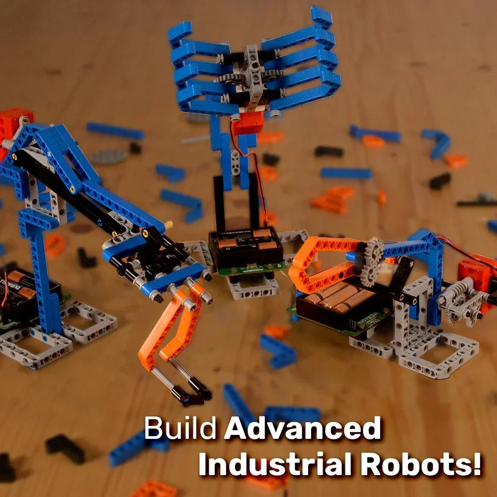 Avishkaar MEX 3‑in‑1 Robotic ARM Kit | Build, Code & Control Robots | STEM Kit for Ages 8+