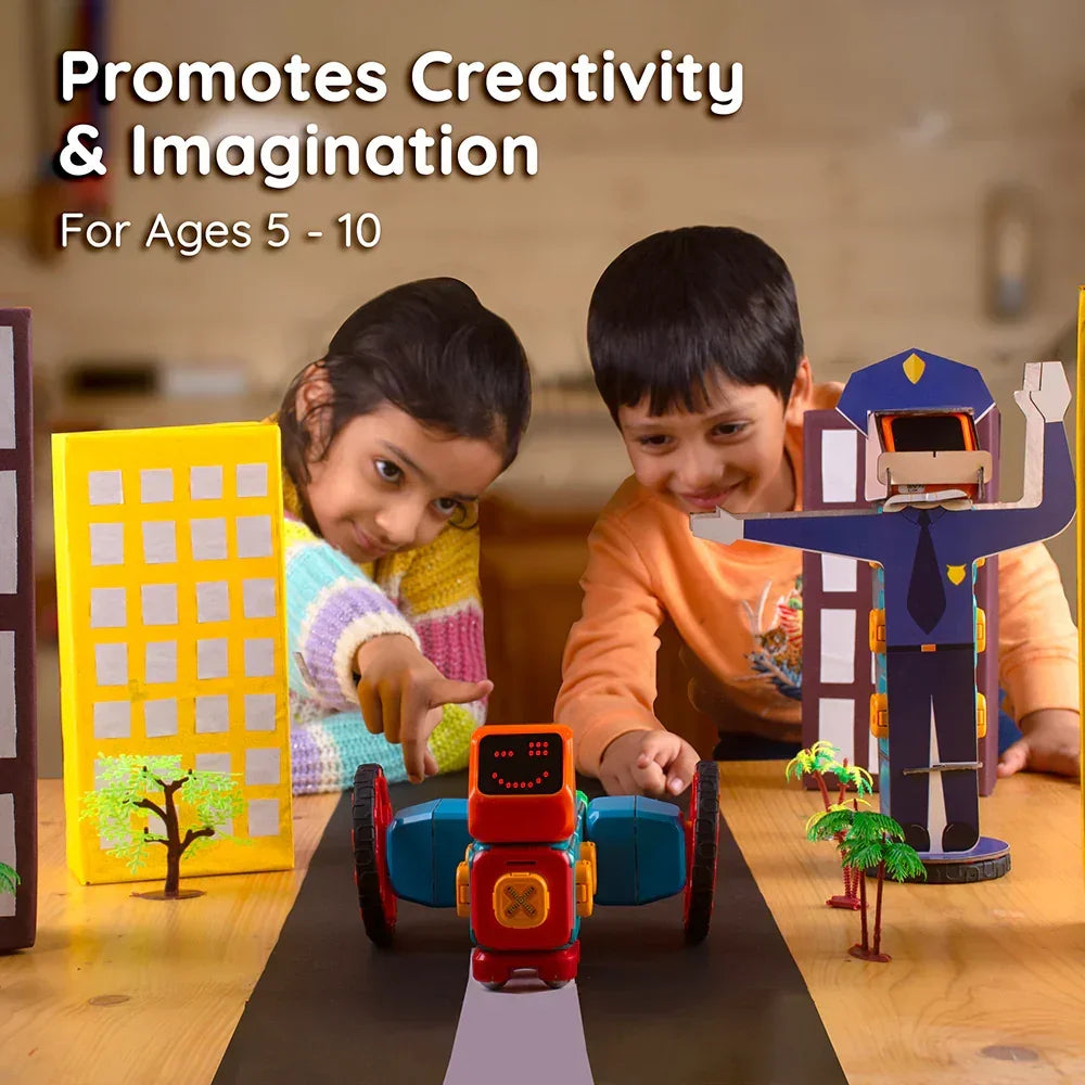 Avishkaar Tweak Robotics Kit for Kids | Modular STEM Toy with Block Coding & Sensors