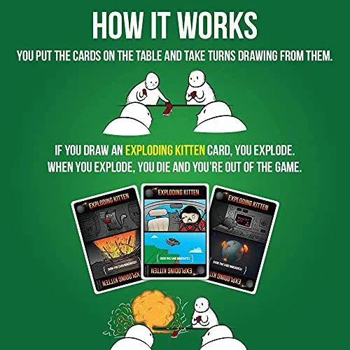 Streaking Kittens : Expansion Pack Card Game - Jaiman Toys