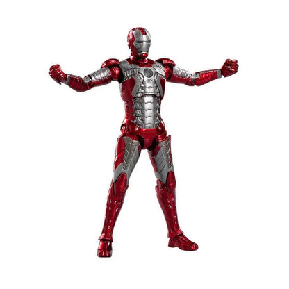 ZD Toys 1:10 Iron Man MK5 Luminous Version (1907-05) | Light-Up Function Arc Reactor | Scale Marvel Collectible Action Figure