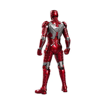 ZD Toys 1:10 Iron Man MK5 Luminous Version (1907-05) | Light-Up Function Arc Reactor | Scale Marvel Collectible Action Figure