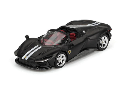 BBR 1:64 Ferrari Daytona SP3 Matt Black Diecast Model Car – Premium Collector Edition