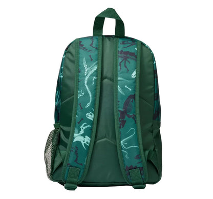Giggle by Smiggle Dinosaur Print Backpack 16 Inch | Kids School Bag with Multiple Compartments
