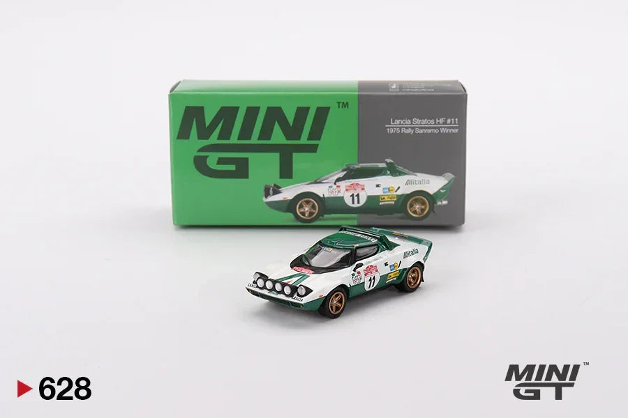 Mini GT Lancia Stratos HF (1975) Rally Sanremo Winner - Limited Edition - Jaiman Toys