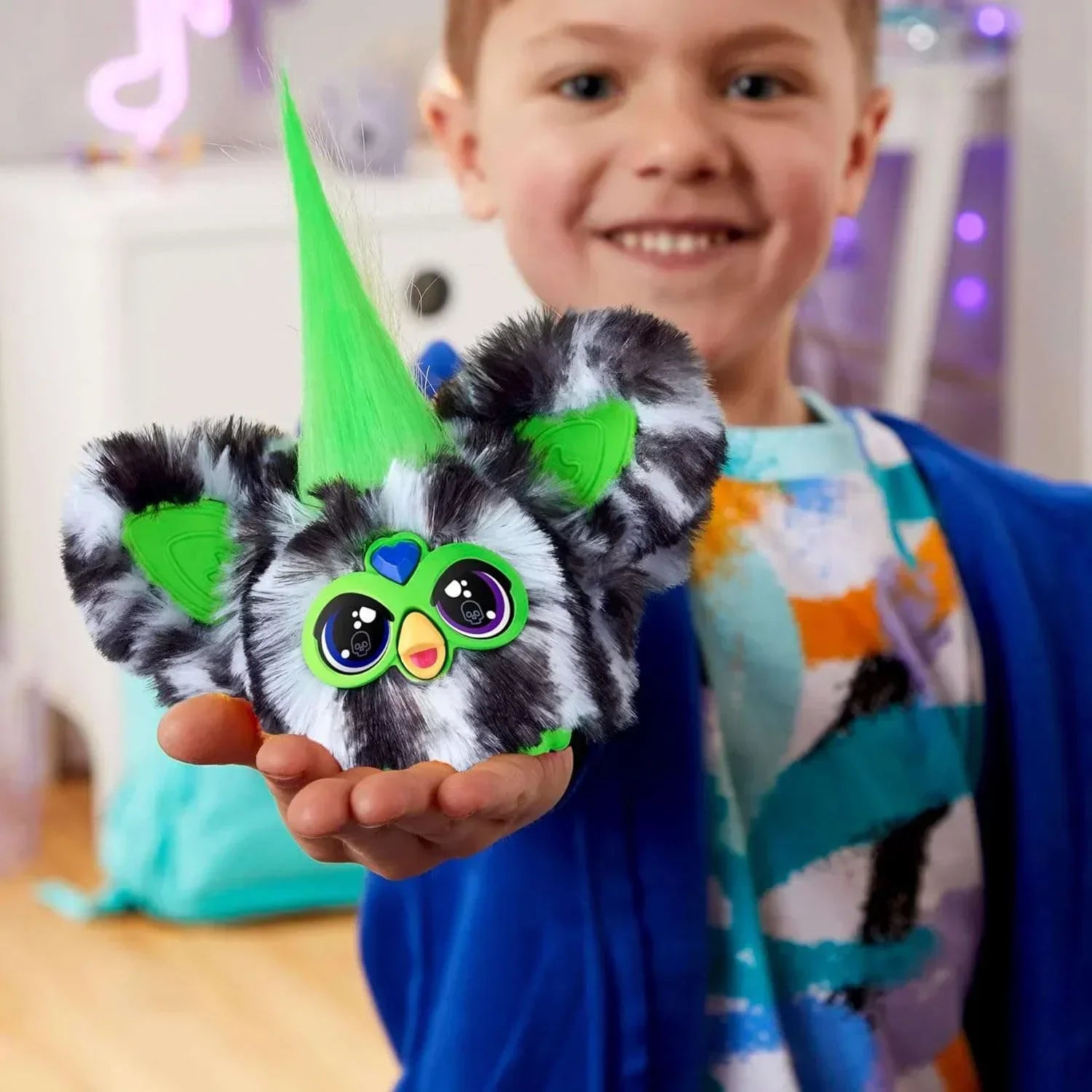 "Furby Furblets May-may and Greenie - Meanie : Interactive Plush & Pet Toy Magic!" - Jaiman Toys