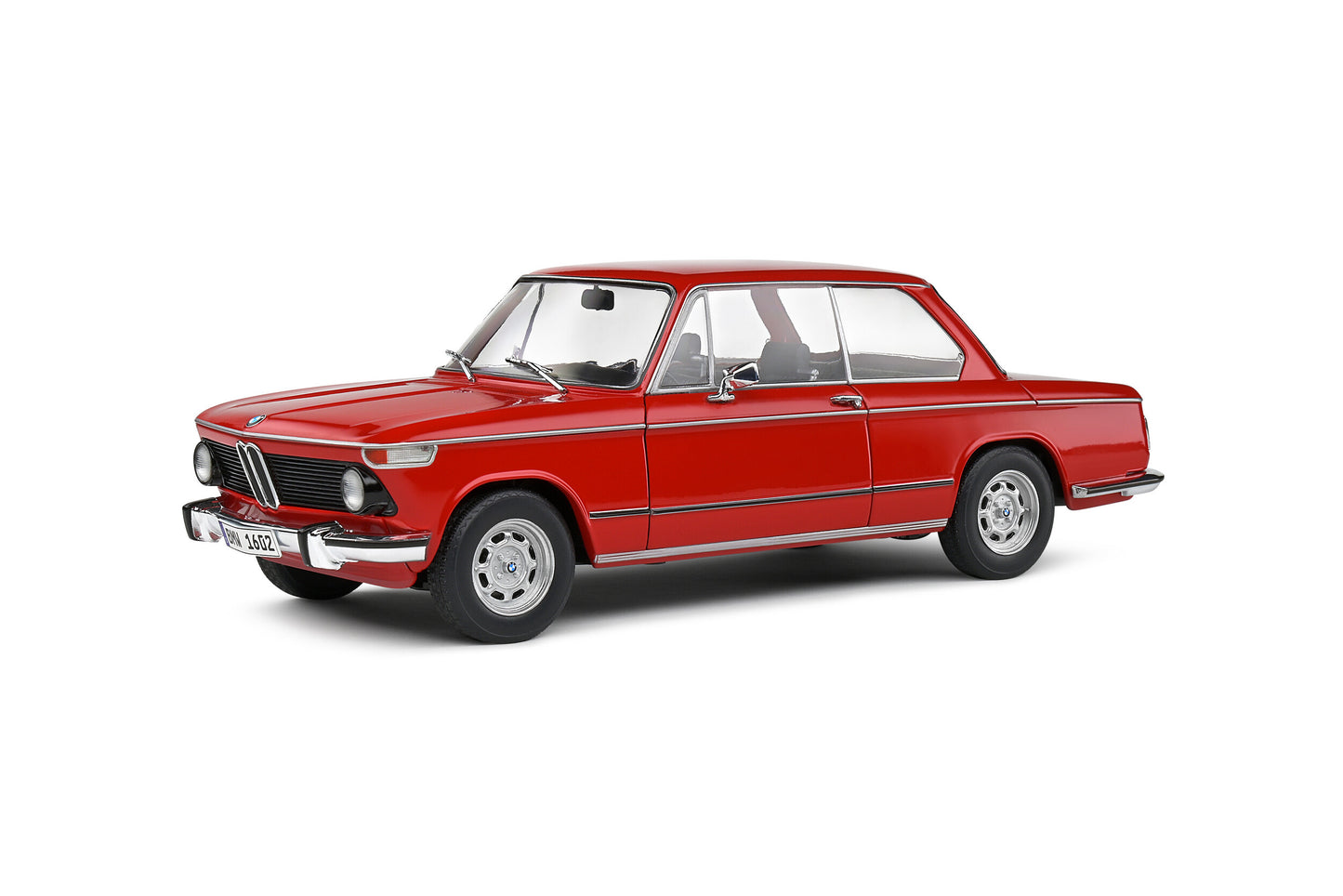 Solido 1:18 BMW 1602 Die-Cast Model Car – Classic Red Collector Scale Vehicle