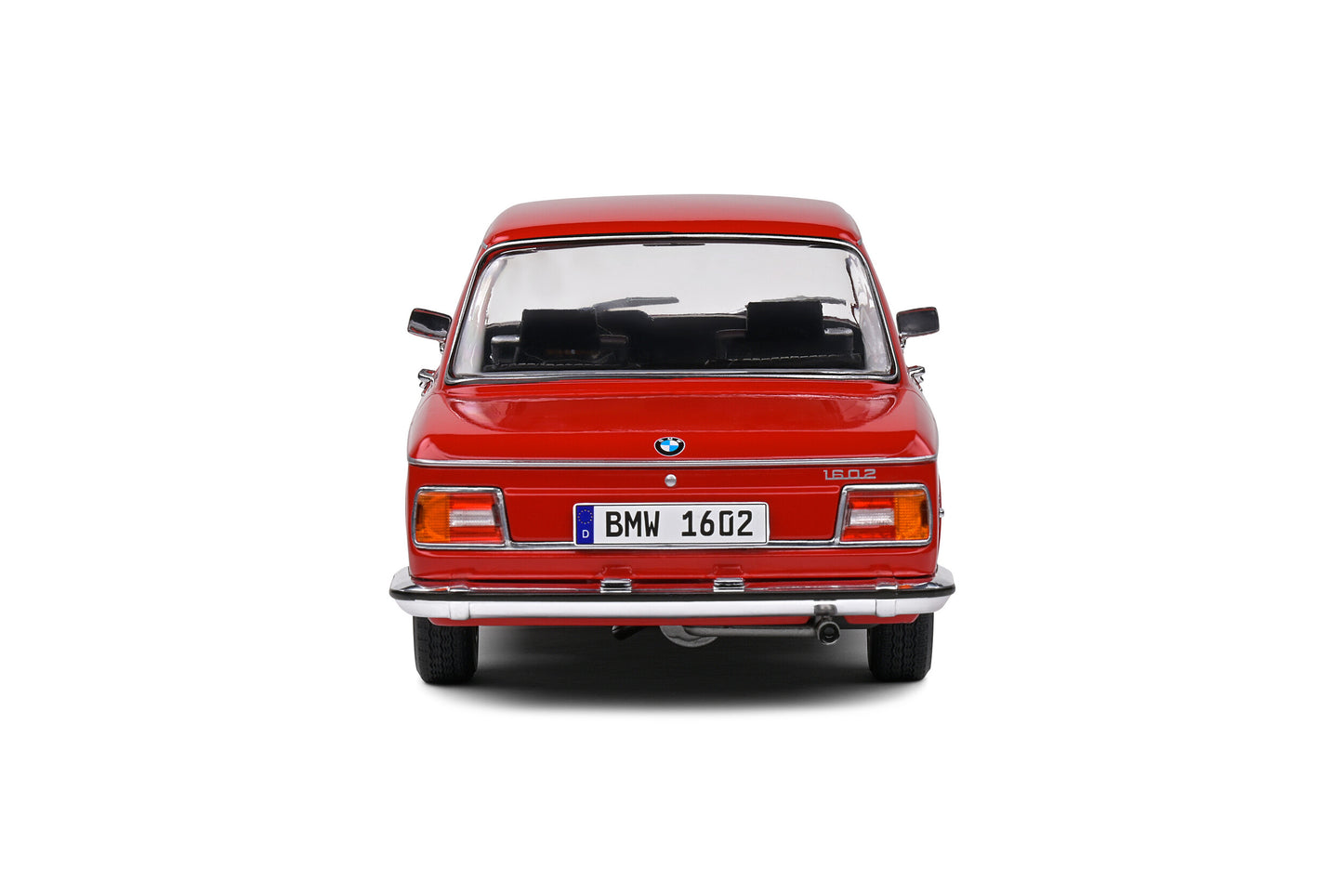 Solido 1:18 BMW 1602 Die-Cast Model Car – Classic Red Collector Scale Vehicle