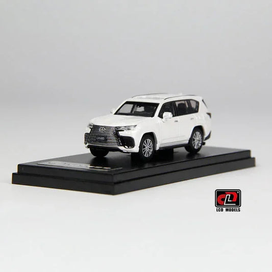 LCD Models 1:64 Lexus LX600 – White | Premium Diecast Metal SUV | Collectible Scale Model