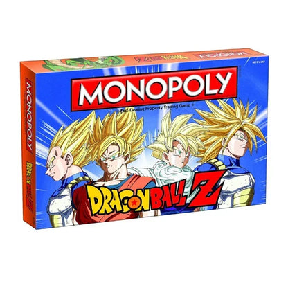 USAopoly Dragon Ball Z Edition Monopoly – Power Up and Dominate the Game! - Jaiman Toys