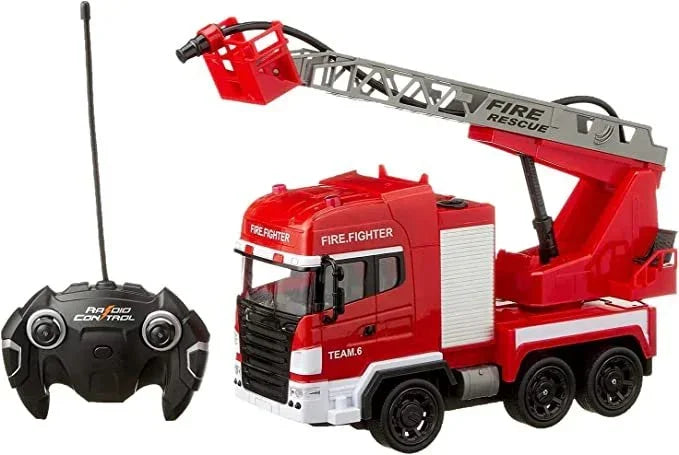 Breatoi Fire Rescue Truck with Remote Control Multi Color - Jaiman Toys