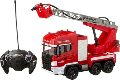 Breatoi Fire Rescue Truck with Remote Control Multi Color - Jaiman Toys