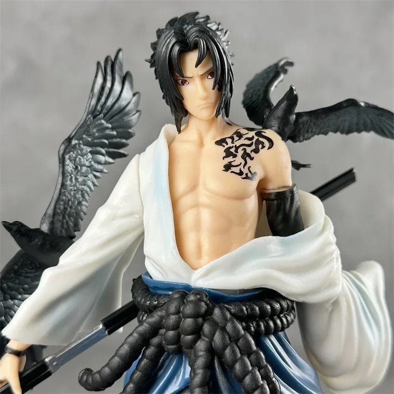 Naruto Sasuke Uchiha 26.5 CM Anime Action Figure | PVC Collectible Display Statue