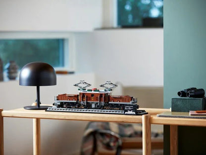 LEGO Crocodile Locomotive 10277 Building Kit; Recreate the Iconic Crocodile Locomotive with This Train Model
