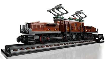LEGO Crocodile Locomotive 10277 Building Kit; Recreate the Iconic Crocodile Locomotive with This Train Model