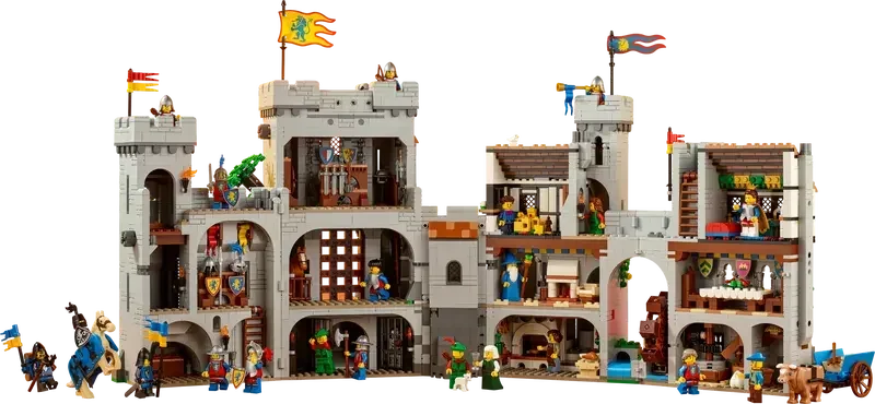 LEGO Lion Knights Castle 10305 Building Kit (4,514 Pieces)