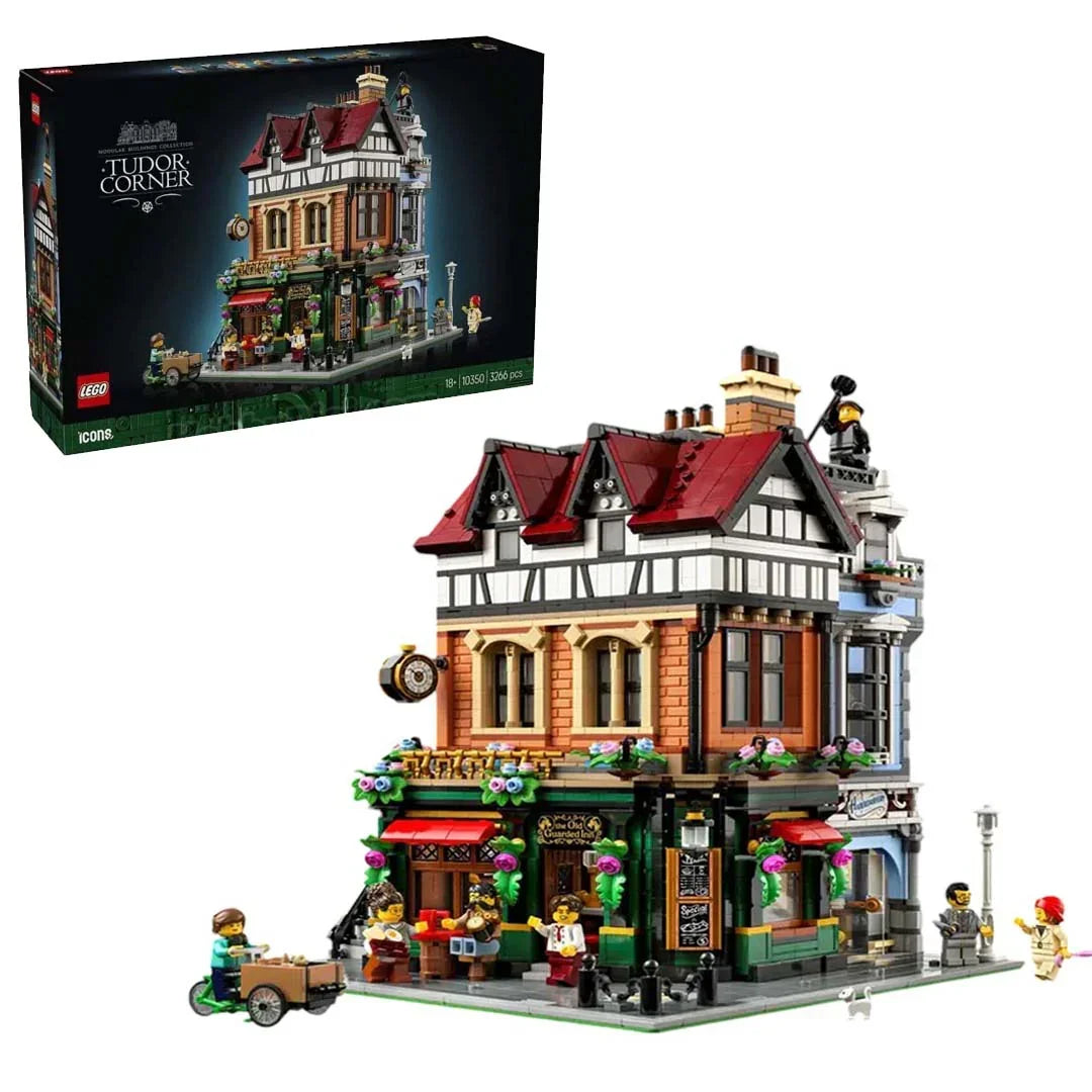 LEGO Icons Tudor Corner 10350: A Historic Build of Elegance and Detail (18+) - Jaiman Toys