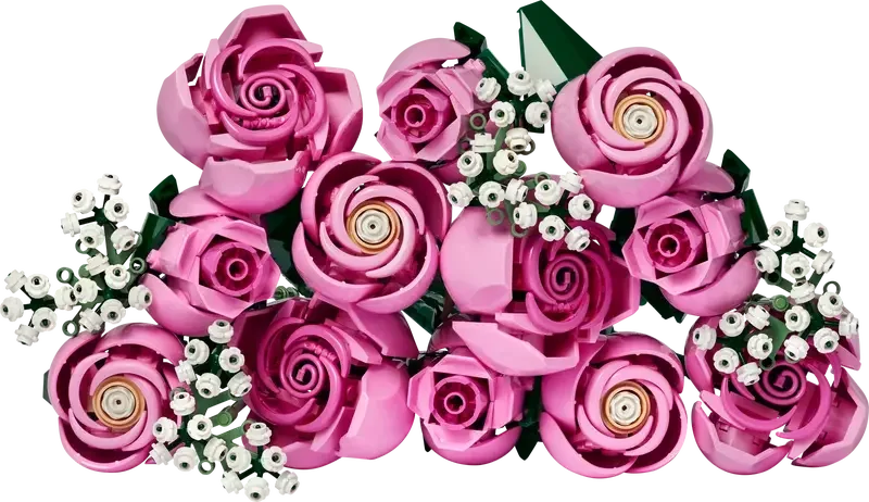 LEGO® Icons Botanical Collection – Bouquet of Pink Roses (10374) | 789 Pieces - Jaiman Toys
