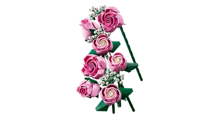 LEGO® Icons Botanical Collection – Bouquet of Pink Roses (10374) | 789 Pieces - Jaiman Toys