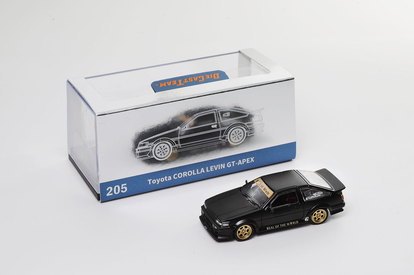 Die Cast Team 1:64 Toyota Wide-Body AE86 Diecast Model Car | Premium JDM Collectible Display Edition | Variant 200 & 205
