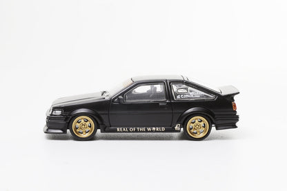 Die Cast Team 1:64 Toyota Wide-Body AE86 Diecast Model Car | Premium JDM Collectible Display Edition | Variant 200 & 205