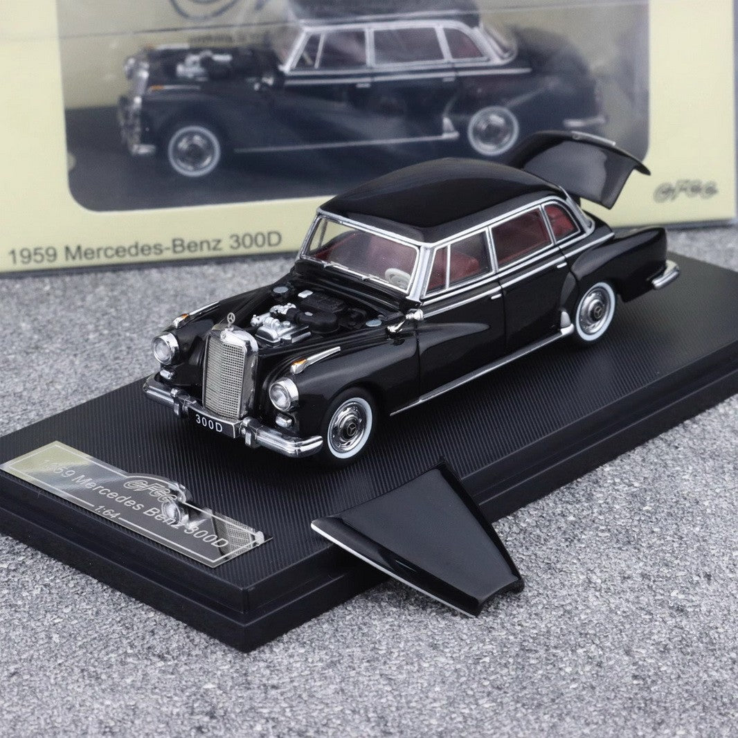 GFCC 1:64 Mercedes-Benz 300D Diecast Car Model | Premium Collectible Scale Model Available in 5 Variants