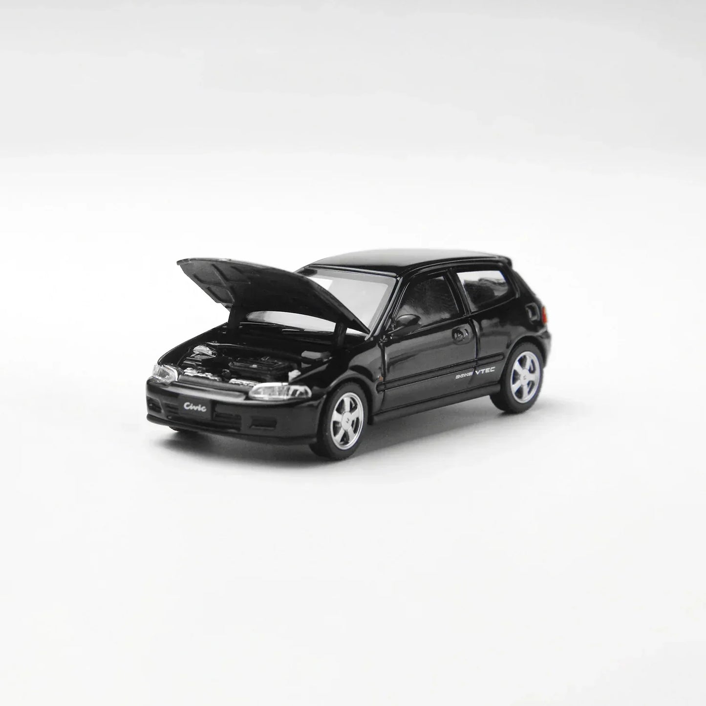 LCD Models 1:64 Honda Civic EG6 (Black) Diecast Scale Model Car