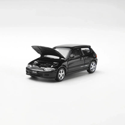 LCD Models 1:64 Honda Civic EG6 (Black) Diecast Scale Model Car