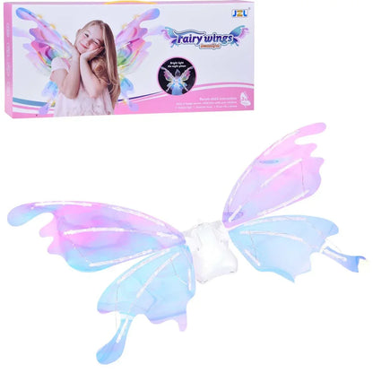 Enchanting LED Glowing Fairytale Wings – Perfect for Butterfly, Elf, and Fairy Costumes for Girls Aged 3+ - Jaiman Toys