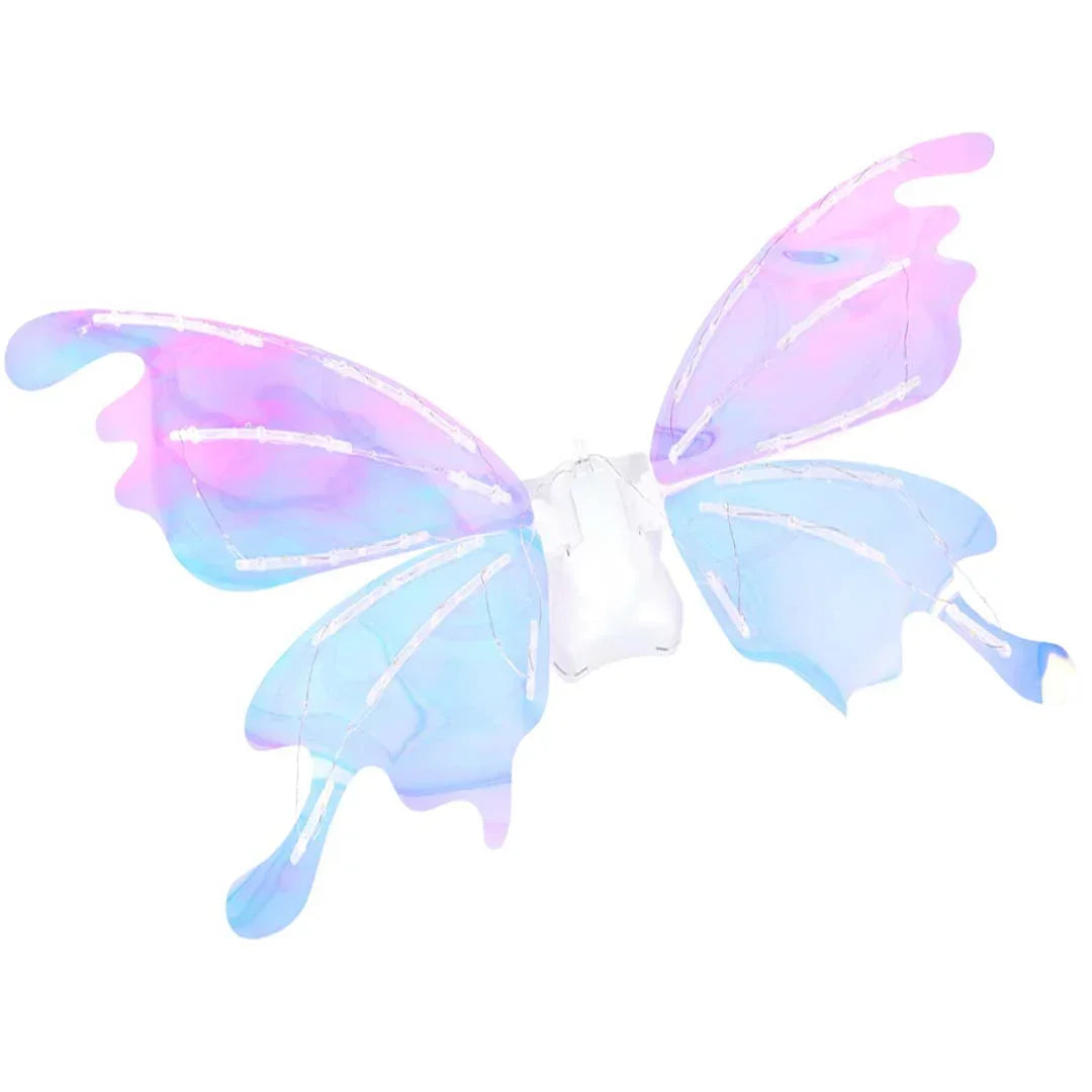 Enchanting LED Glowing Fairytale Wings – Perfect for Butterfly, Elf, and Fairy Costumes for Girls Aged 3+ - Jaiman Toys