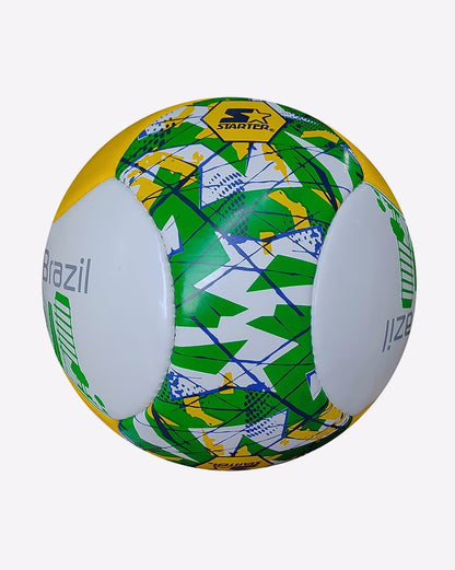 Starter Country Football L3 Size 5 – Brazil Edition | Hand-Stitched Professional Soccer Ball