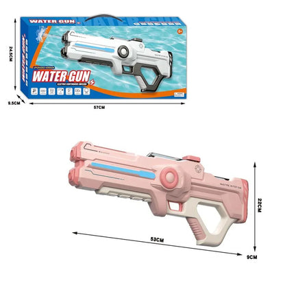Electric Water Gun: Electric Burst Water Gun – Fully Automatic High-End Version with Lighting, Powerful High-Pressure Spray Toy for Boys and Girls (Ages 3+)! - Jaiman Toys