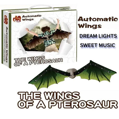 Electric Dinosaur Wings: Musical, Glowing Fun for Kids Aged 3+ – A Playful Roaring Adventure! - Jaiman Toys